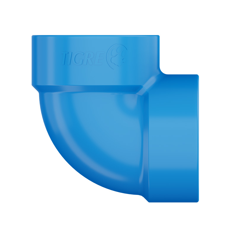 Joelho 90º Roscável com Bucha de Latão